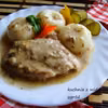 Duszona obiadowa łopatka wieprzowa. Pieczeń w aksamitnym sosie z piekarnika.
