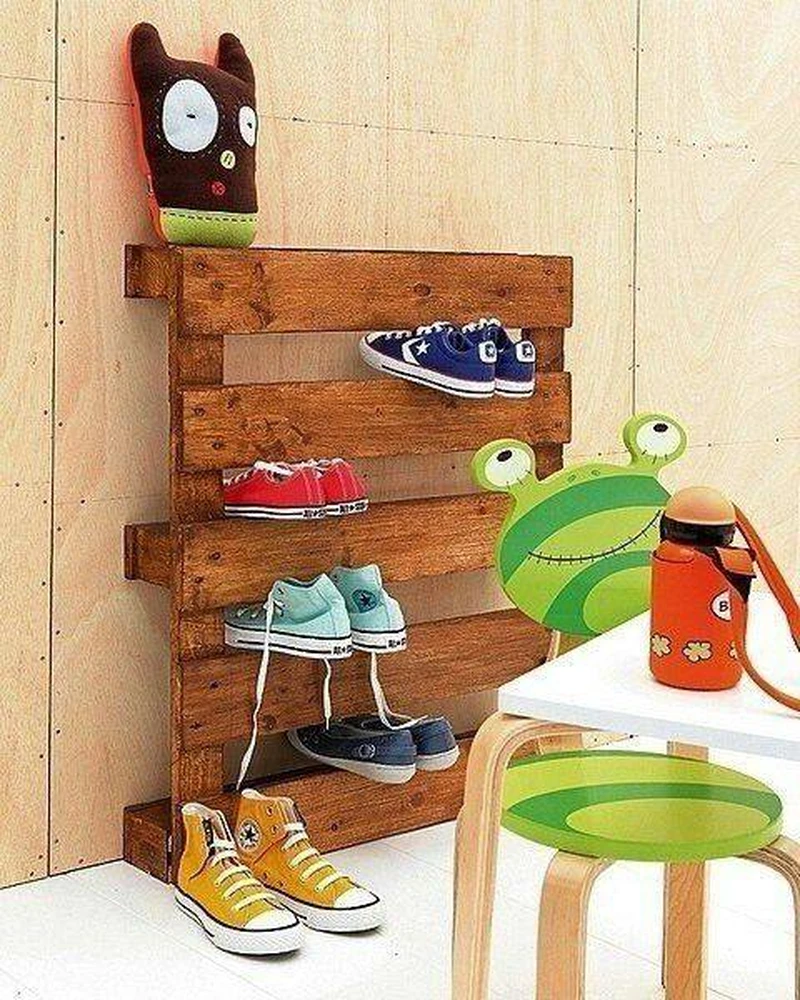 Pomysłowa szafka na buty