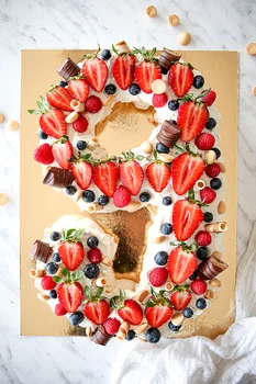 Jak zrobić tort bezowy number cake