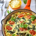 Omlet ze szpinakiem