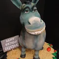 Torcik z osłem
