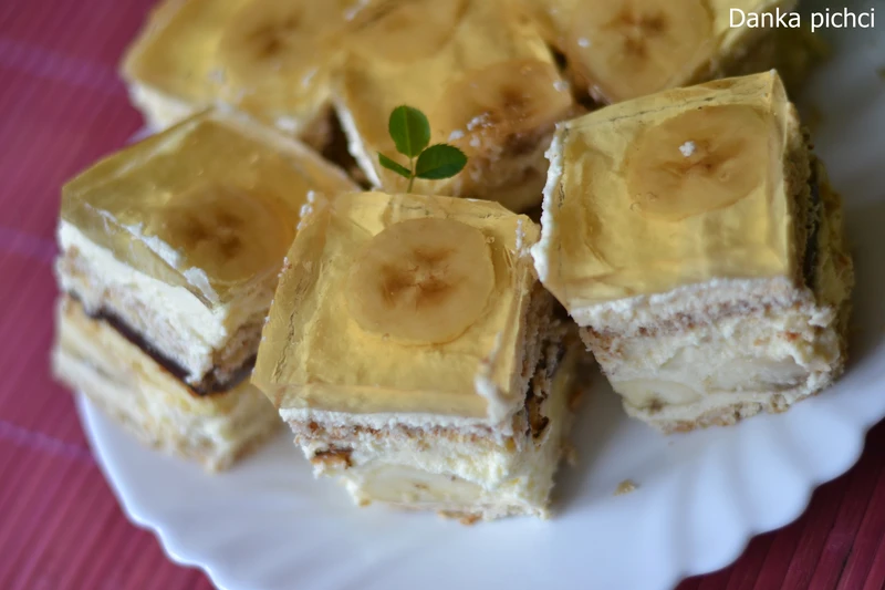 Bananowa delicja bez pieczenia