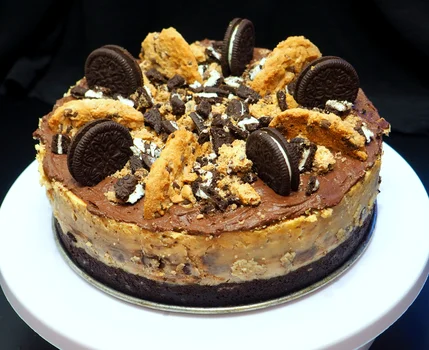 Ciasteczkowe sernikobrownie z oreo