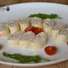Szybka tortilla z szynką i serkiem