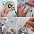 DIY Bombka z płyt CD
