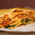 Lasagne z indykiem i szpinakiem