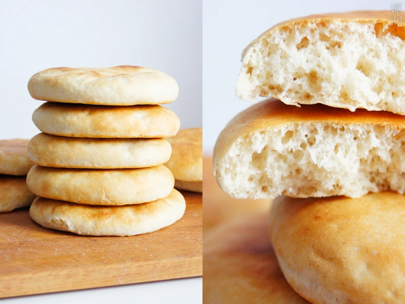 Chlebki pita (4 składniki)