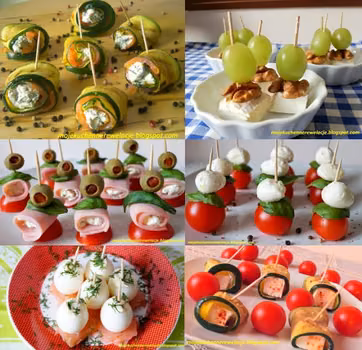 Sylwestrowe koreczki - pyszne inspiracje