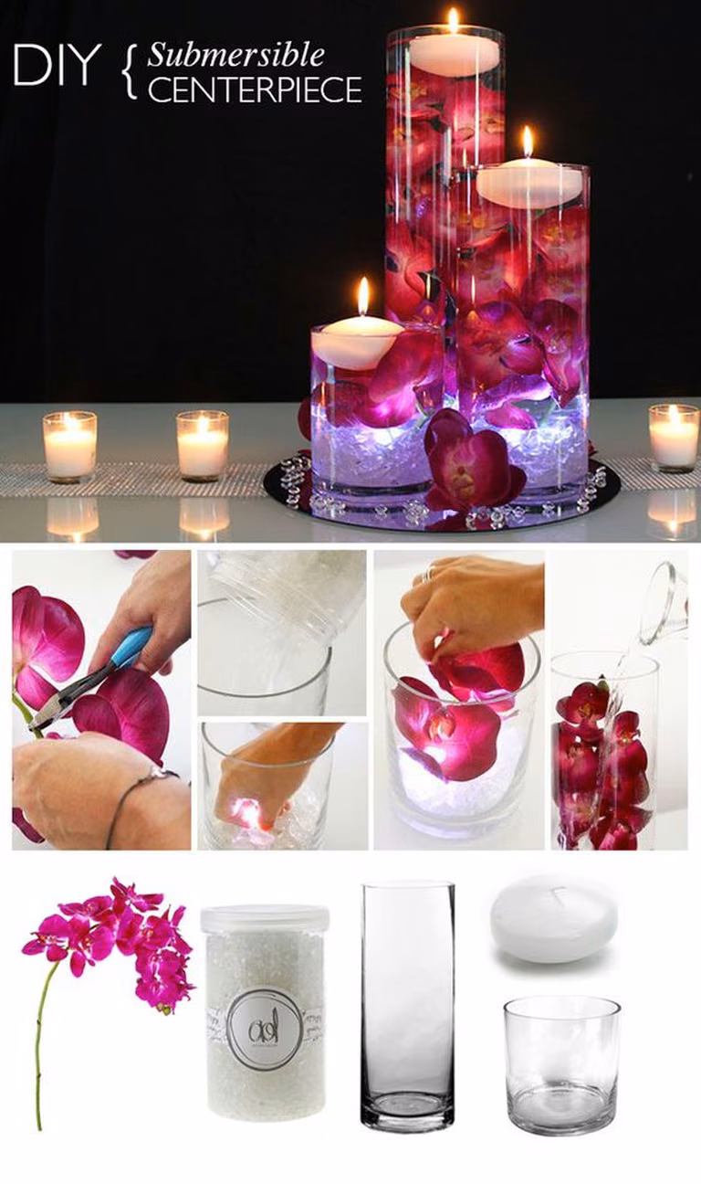 DIY- pływające świece