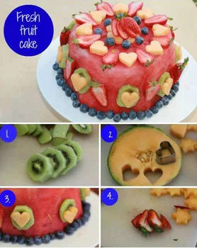 Owocowy tort. Kolejna inspiracja :) 