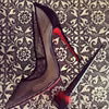 Louboutin's z siateczką