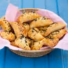 PIEROŻKI Z KASZĄ JAGLANĄ I TWAROGIEM