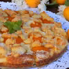 morelowa tarta z gorącym masłem