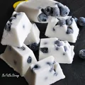 Lody kokosowe z borówkami (wegańskie)