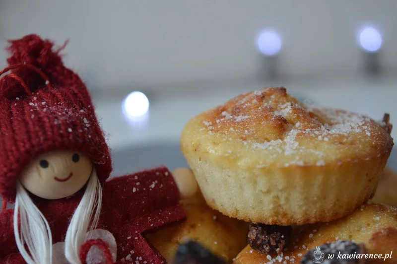 Muffiny serowe z żurawiną w 10 minut