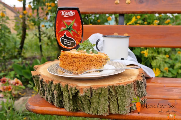 Ognista zapiekanka makaronowa