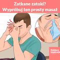 Zatkane zatoki? Wypróbuj ten prosty masaż
