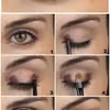 Pozłacany make up