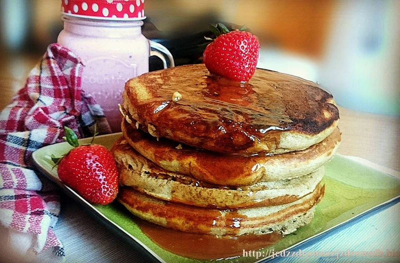 Pełnoziarniste pancakes'y