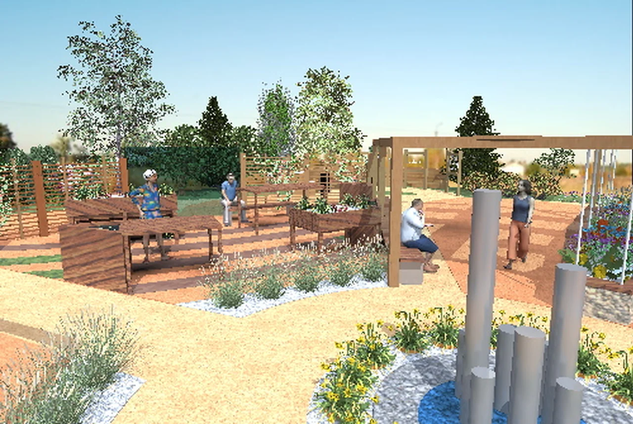 Projekt ogrodu terapeutycznego