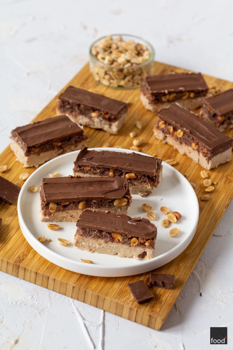 Snickers z daktyli i fasoli
