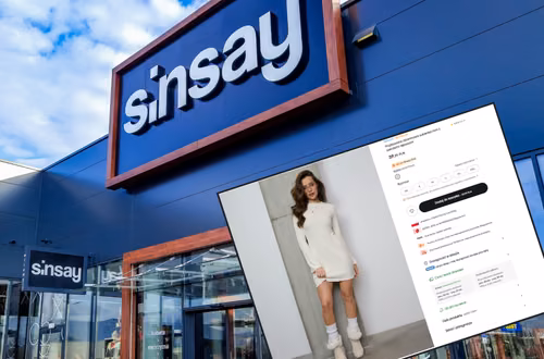 Ta sweterkowa sukienka z Sinsay za 39 zł to petarda na zimę i wiosnę! Rękawy i prążki robią robotę - do kozaków i balerin - krój dla każdej sylwetki