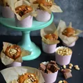 MUFFINKI Z BANANAMI, CZEKOLADĄ I MIGDAŁAMI!