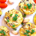 Ziemniaki zapiekane z pieczarkami i mozzarellą
