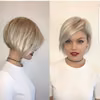 Blond bob