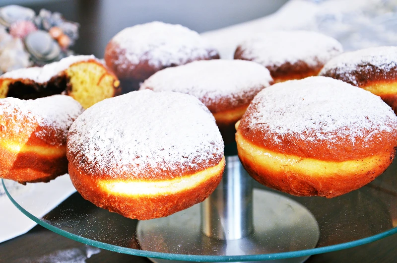,,Pączki z masłem orzechowym’’