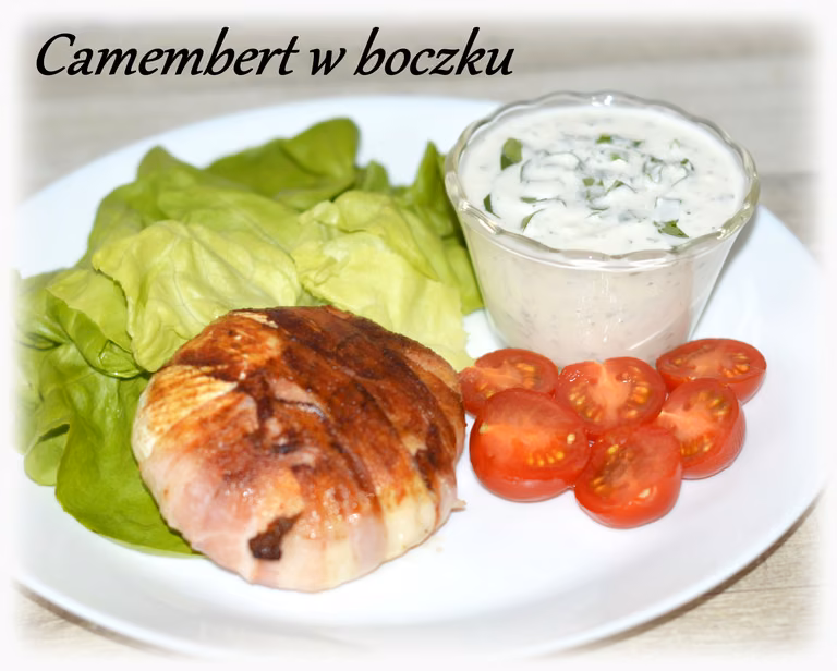 Camembert w boczku