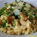 Kremowe risotto z borowikami