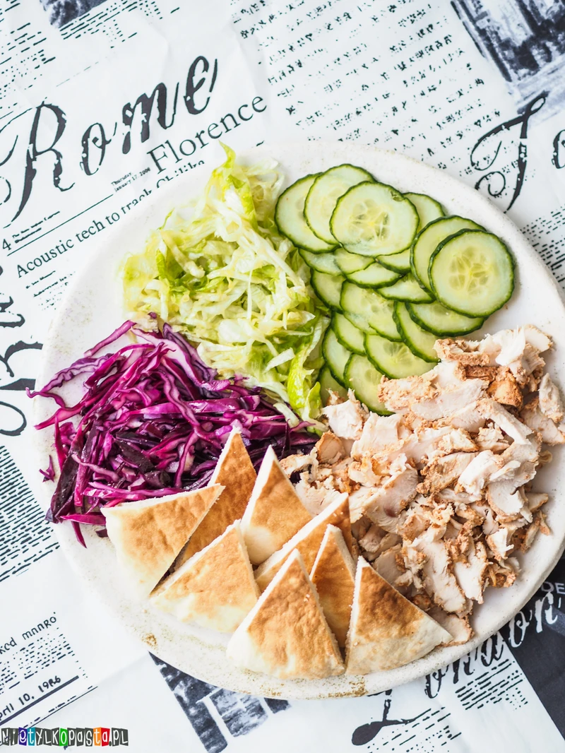 Sałatka kebab