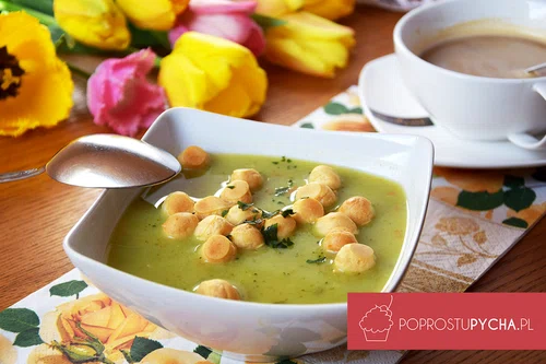 Zupa- krem brokułowa