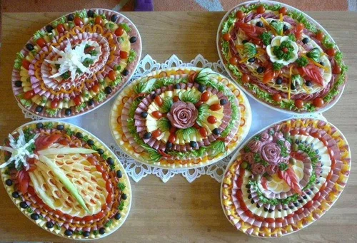 Dekoracje na talerzu