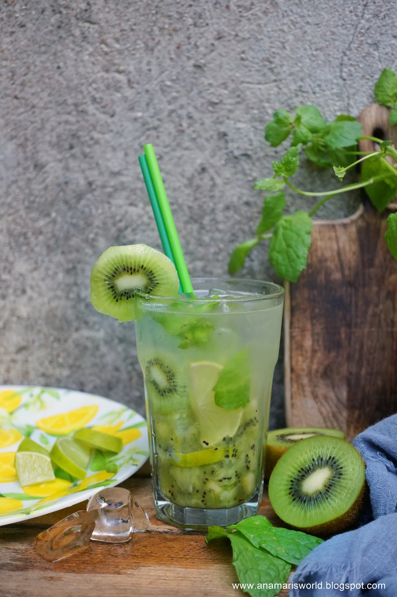 Kiwi mojito (bez alkoholu)