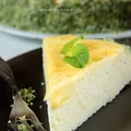 Sernik na mleku skondensowanym z lemon curd