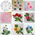 Wyszywanie - piękne kwiaty