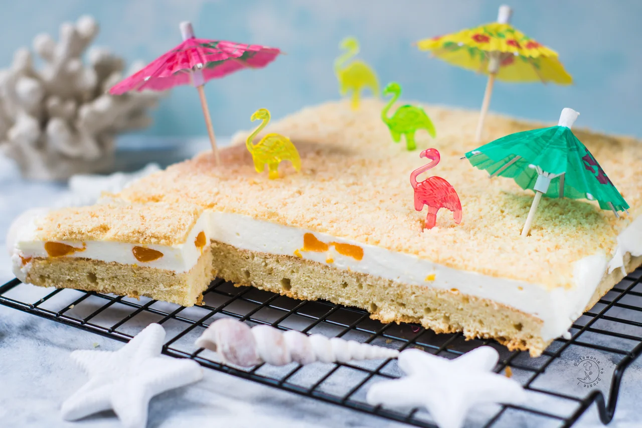 Ciasto Plaża Z Fantą