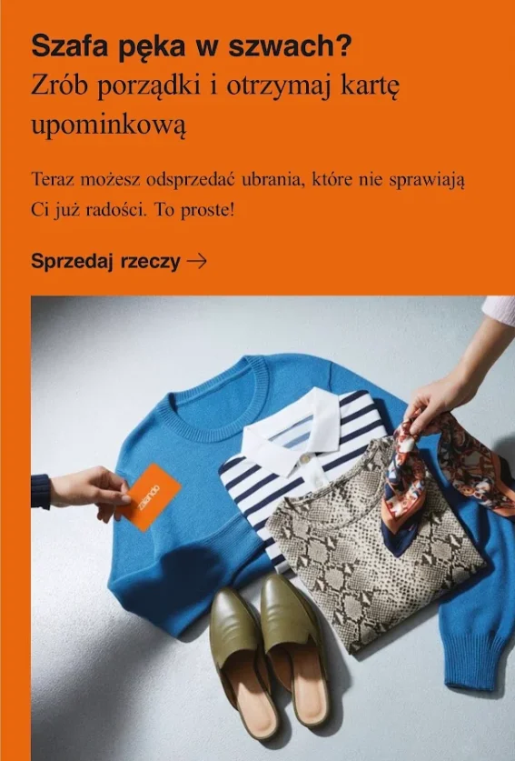 Zdjęcie Zalando zaskoczyło klientów i stworzyło opcję "second-hand"! Można oddać używane ubrania za kartę podarunkową #1