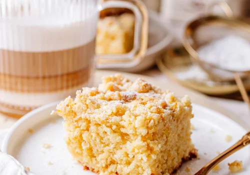 Pomarańczowe ciasto z kruszonką