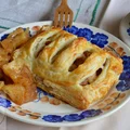 Ciastko francuskie z jabłkiem
