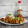 Szaszłyki z polędwicy w marynacie teriyaki