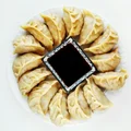 Pierożki z mięsem mielonym i porem