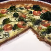 Tarta krakersowa z łososiem wędzony