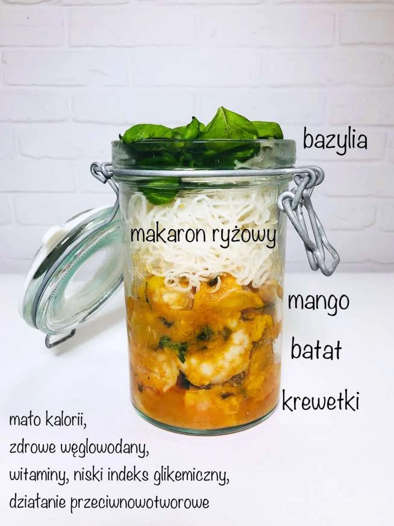 PIĄTEK: CURRY Z KREWETKAMI I MANGO
