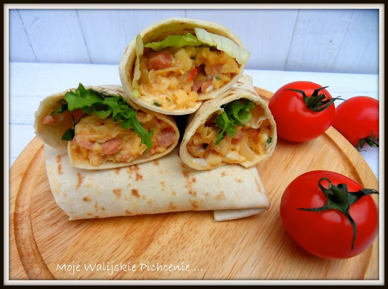 Tortilla z jajecznicą