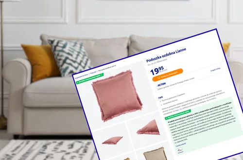 Te poduszki z Action za 19 zł odmienią starą nudną kanapę! Łatwe czyszczenie, a aksamit i frędzle robią wrażenie wow