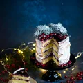 Torcik Bożonarodzeniowy w stylu naked cake