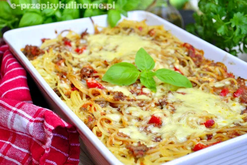 ZAPIEKANKA SPAGHETTI
